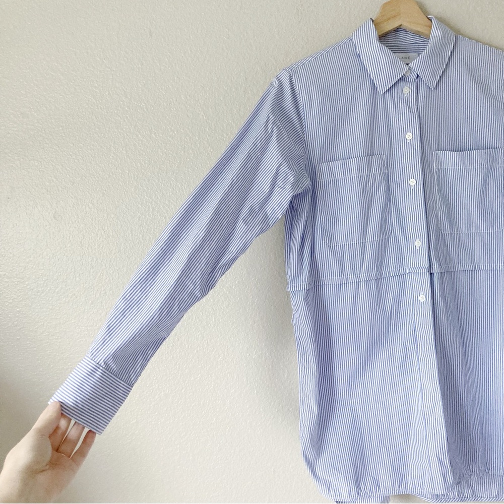 Everlane Button Down Striped Blouse - image 7